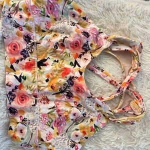 Born Primitive Milk and Muscle Strappy Sports Bra